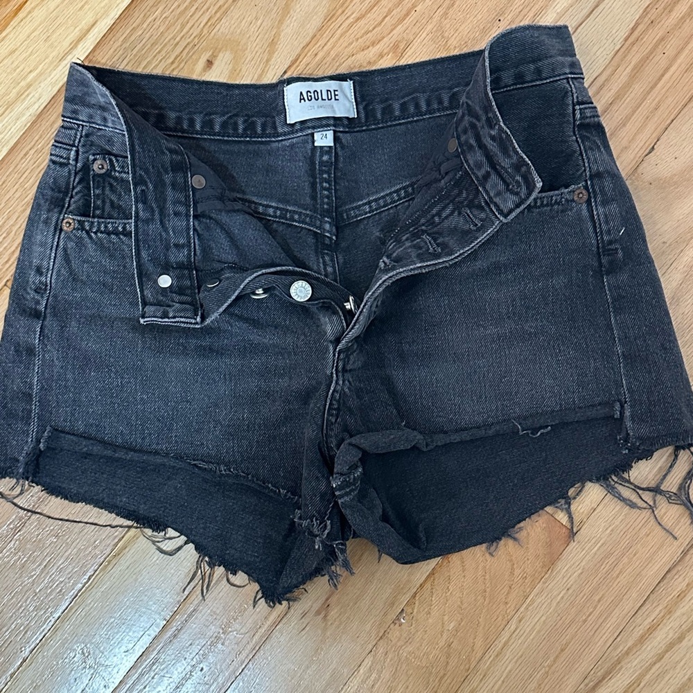 AGOLDE Black Denim Jeans